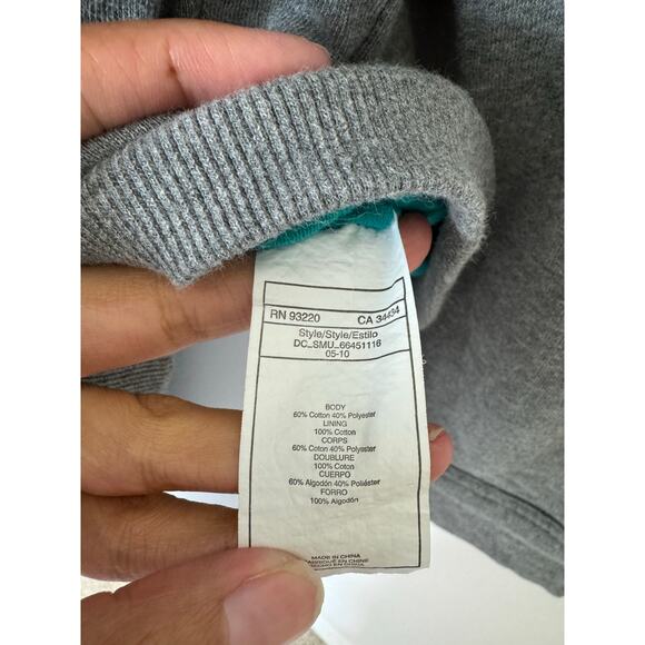 DC Apparel Division Gray Button Jacket Size M - Picture 5 of 6